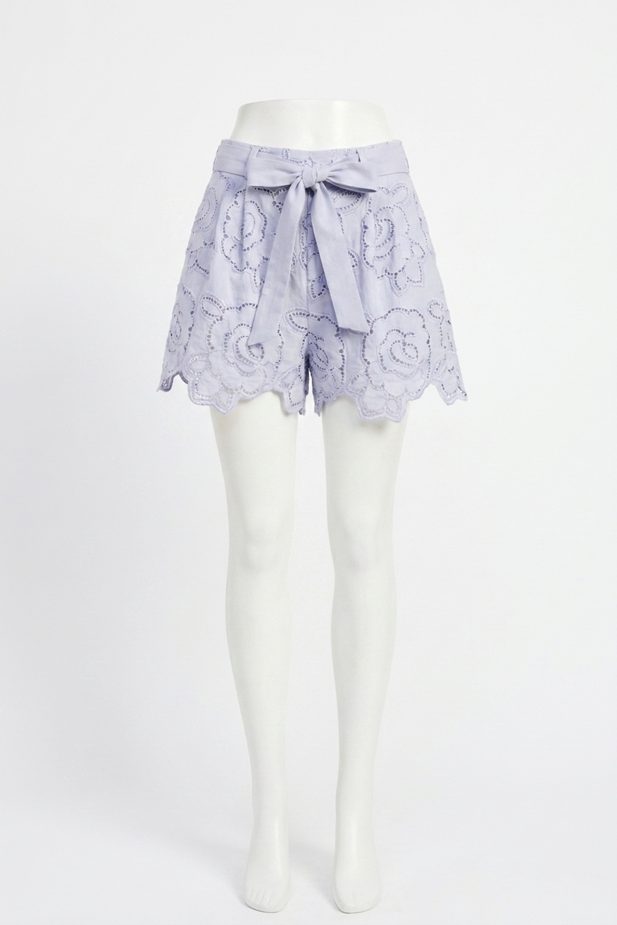 NEW EN SAISON brynlee shorts in lilac
